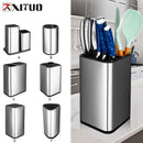 XITUO Stainless Steel Knife Holder  Kitchen Stand Holder Multi-tool High Quality Storage Tool For Damascus Chef Knife Meat Knife