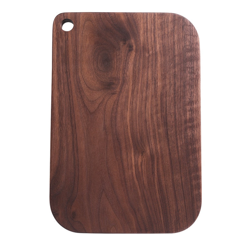 Black Walnut Wood Kitchen  Cutting Board Solid Wood Rootstock Lacquerless Fruit Chopping board Kitchen wooden cutting board