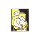 Painter Van Gogh Self Portrait Brooch Sunflower VINCENT Enamel Pin Jeans Backpack Art Lovers Friends Gifts