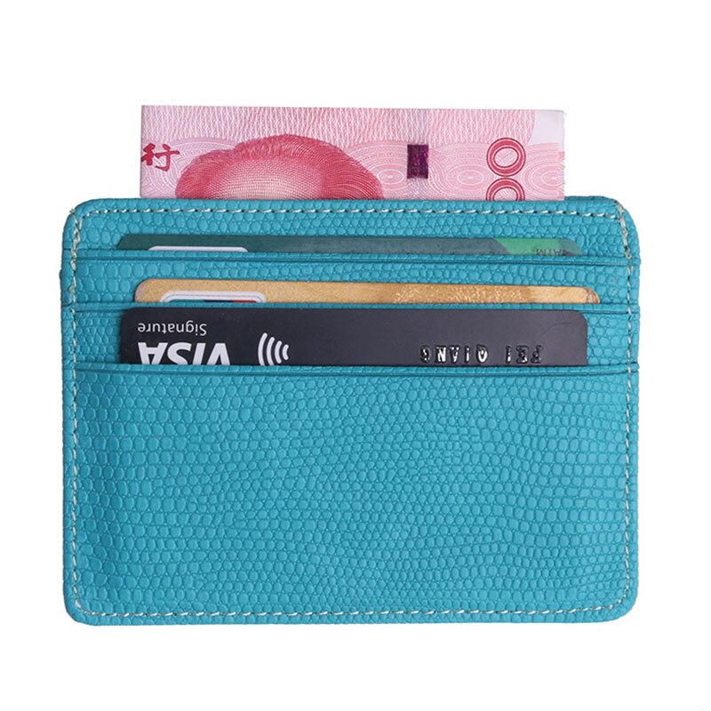 KUDIAN BEAR Rfid Minimalist Men Wallet Small PU Leather Credit Card Holder Clip Black Male Mini Slim Case Coin Purse BID251 PM49