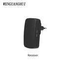 SIXWGH Drahtlose Türklingel, keine Batterie erforderlich, wasserdichte, selbstversorgende Türklingel-Sets, Heim-Außen-Kinetic-Ring-Chime-Türklingel