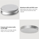 20pcs 30/50/60/80/100/120/150ml Empty Plastic Clear Cosmetic Jars Makeup Container Clear Jar Face Cream Sample Pot Container