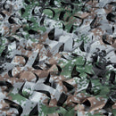 WELEAD 4x8M 4x9M 4x10M Reinforced Camouflage Nets Military White for Garden Shadow Tarpaulin Carport Awning Hiding Mesh 8*4M