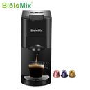 BioloMix 3 in 1 Espresso Coffee Machine 19Bar 1450W Multiple Capsule Coffee Maker Fit Nespresso,Dolce Gusto and Coffee Powder