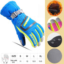GOBYGO Men Women Children Ski Gloves Waterproof Warm Cycling Hockey Gloves Winter Sports Skiing Snowboard Gloves