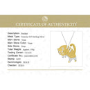 Lotus Fun Real 925 Sterling Silber Handmade Fine Jewelry Lovely Scared Cat Design Anhänger ohne Halskette für Frauen Cute Gift