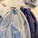 Double Sided Can Wear Winter Imitation Lambswool Women Coat Korean Students Fashion Female Jacket