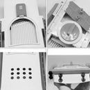 Rallador plegable Manual de verduras, utensilios de cocina, verduras seguras, fácil de patatas fritas, herramienta para freír francés