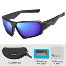 WEST BIKING Radsportbrille Herren Damen polarisiert UV 400 Brille Fahrradbrille Outdoor Sport Sonnenbrille Schutzbrille Fahrradbrille