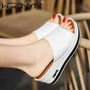 WGZNYN 2021 Womens Casual Breathable Beach Sandals Slippers Summer Slip on Women Flip Flops Home Shoes for Women Zapatos Mujer
