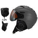 LOCLE Skihelm Integral geformter CE-Zertifizierung Erwachsene Männer Frauen Kinder Outdoor-Sportarten Schnee Snowboard Skateboard Helm