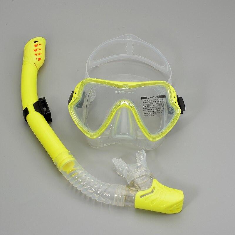 Professional Snorkel Diving Mask and Snorkels Goggles Glasses Diving Swimming Easy Breath Tube Set Snorkel Mask