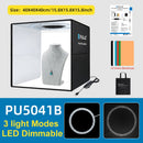 PULUZ Lightbox 20cm 25cm 30cm 40cm Light box Mini Photo Studio Box Photography Light Studio Shooting Tent Box Kit&amp;6 Backdrops