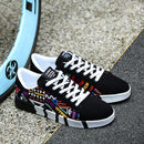 Spring Autumn Men Shoes Fashion Graffiti Men&