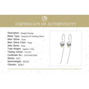 Lotus Fun Eternal Love Tulip Flower Dangle Earrings Real 925 Sterling Silver Handmade Fine Jewelry Earrings for Women Bijoux