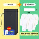 Impresora de etiquetas térmicas portátil Niimbot, Mini impresora de código de barras inalámbrica de bolsillo, conexión Bluetooth para teléfono móvil Android iOS Ho