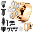 Kit de aseo múltiple, Afeitadora eléctrica con pantalla Digital, recortadora de pelo, maquinilla de afeitar eléctrica para Barba, máquina de afeitar Facial y corporal para hombres en seco y húmedo