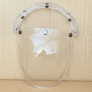 Soman cara abierta casco Visor burbuja Flip Up motocicletas Visor capacete lente casco accesorios BV01