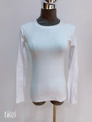 Summer Women T Shirt Girls T-Shirt Woman Clothes Tops Cotton Slim Tshirt Female Long Sleeve Crop Top Spring Tee Sexy Canale Y2k