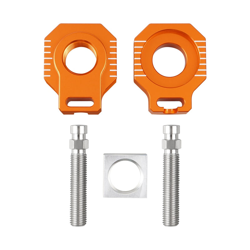 NICECNC 20mm Rear Axle Block Chain Adjuster For KTM SX SX-F EXC EXC-F XC XC-F XC-W XCF-W 85 125 200 250 300 350 400 450 500 530