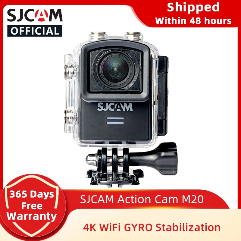 SJCAM M20 Action Kamera 4K 24FPS Wifi Unterwasser Gyro Anti-Shake 16MP 166 Grad Weitwinkel wasserdichte Helmkamera Sprots DV