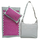 74*44cm Nature Linen Coconut Palm Massage Yoga Mat Sport Pillow Mat with Bag Lotus Spike Acupressure Mat Cushion Accupresure Mat