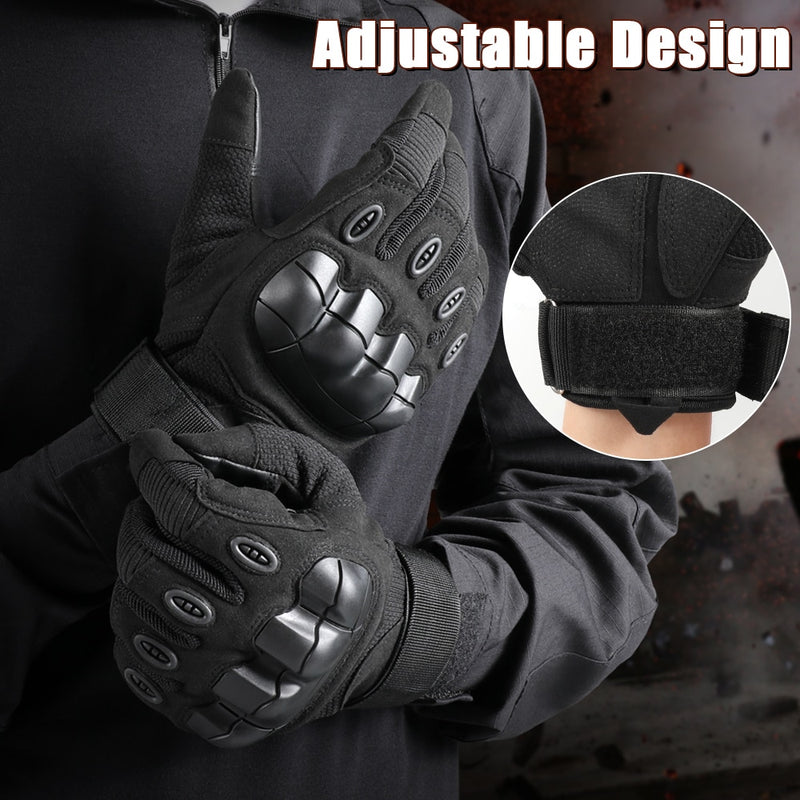 Touch Screen Tactical Full Finger Cycling Glove Army Combat Airsoft Sports Hiking Riding Shooting Hunting Anti-Skid Military Men