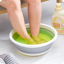 Lavabo de viaje portátil plegable creativo vanzlife, lavabo de viaje, lavabo de plástico, lavabo doméstico, lavabo de remojo, ropa de lavado