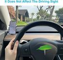 Car Cell Phone Mount for Tesla Model 3 Y Fixed Clip Safety Cell Phone Holder Stand, Tesla Phone Mount  for Screen HUD Phone Hold
