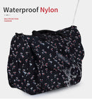 Bolsa de pañales Insular para mamá, bolsa de pañales para bebé de gran capacidad, bolsa impermeable para cochecito de mamá, bolsa de viaje para mamá, bolsas de mano para lactancia