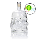 1 Pcs Storm Trooper Decanter  White Soldier Glass Jug Liquor Bottle High Boron Glass Bottle Wine B 650ml