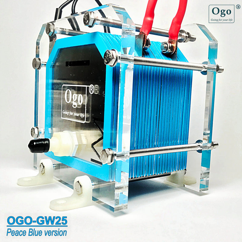 NEUER OGO HHO Gasgenerator 25 Platten Weniger Verbrauch Mehr Effizienz CE FCC RoHS-Zertifikate