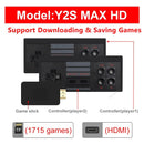 Video Game Console Handheld Game Player Mini Game Console Built in 1800 Classic 8 Bit Games Dual Wireless Gamepad HD/AV Output