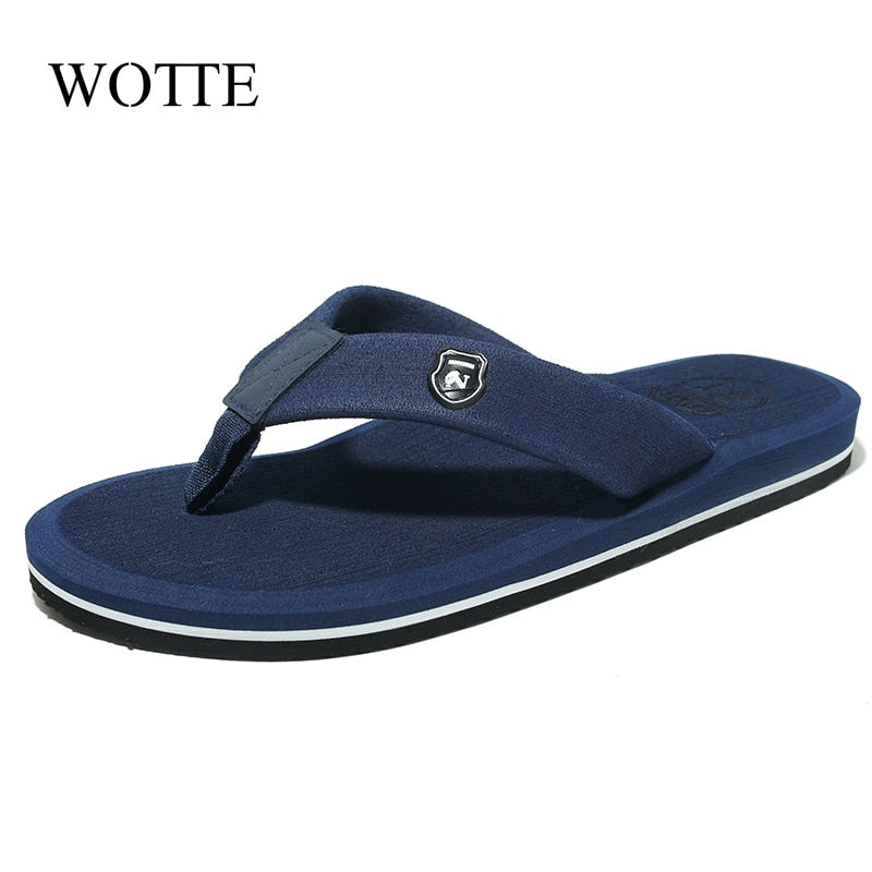 Nuevas chanclas para hombre, sandalias de playa de verano, zapatillas para hombre, zapatos planos antideslizantes, zapatos de hombre de talla grande 48 49 50, sandalias Pantufa