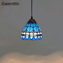 Vintage Tiffany Pendelleuchten Mittelmeer Barock Buntglas Hängelampe Led Küchenleuchten Home Loft Decor