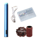 Electric Portable Manicure Machine Set Led Mini Nail Drill Pen Bits Cutter for Removing Gel Varnish Nail Pedicure Grinding Tools