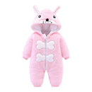 LZH Baby Winter Clothes For Newborn Baby Girl Boy Overall Winter Romper For Baby Jumpsuit Kids Christma Costumes Infant Clothing