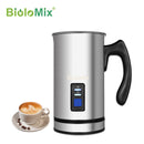 BioloMix Electric Milk Frother Milk Steamer Creamer Milk Heater Coffee Foam for Latte Cappuccino Hot Chocolate