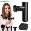 Pistola de masaje Mini masajeador de bolsillo Vibración muscular profunda Alivio del dolor Relajación Terapia física para masaje corporal Relajación