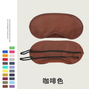 100 Pcs/Lot Gift Travel Sleeping Eye Mask Black Shade Blindfold Eye Patch Night Economic Free Shipping Dropshipping