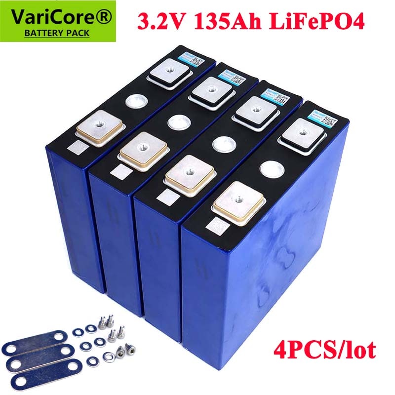 4pcs VariCore 3.2V 310Ah 280Ah 105Ah LiFePO4 battery 3C Lithium iron phosphate battery for 4S 12V 24V Golf Cart Yacht solar RV