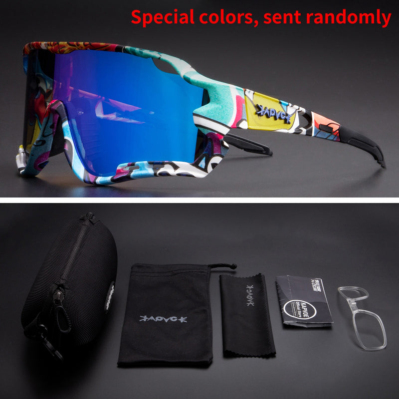 2022 New 1 Lens Cycling Eyewear Sport Running Riding Fishing Glasses Motorcycle Bicycle Goggle MTB Road Bike Sunglasses