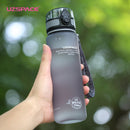 Hot Sale Sports Water Bottle 500/1000ML Protein Shaker Outdoor Travel Portable Leakproof Drinkware Plastic Drink Bottle BPA Free