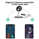 Adaptador AUX Bluetooth Deelife en el kit de manos libres del coche BT 5.0 Receptor de audio para el teléfono del automóvil Manos libres Carkit Transmisor FM