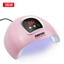 90/72W UV Lamp Led Nail Dryer With Sensor LCD Display 10/30/60/90 Timer For All Gels Polish Professional Manicure Nail lamp