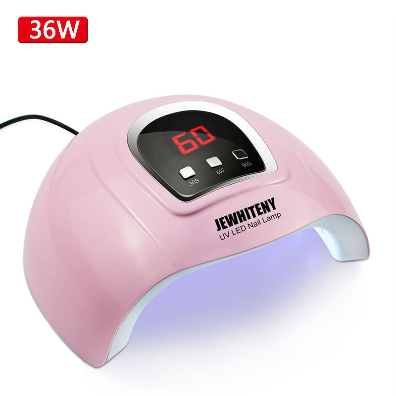 90/72W UV Lamp Led Nail Dryer With Sensor LCD Display 10/30/60/90 Timer For All Gels Polish Professional Manicure Nail lamp