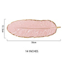 Luxury Storage Tray Ceramic Jewelry Decorative Serving Tray Set Cake Dessert Tableware Varieties Plate Dining Dish Organizer