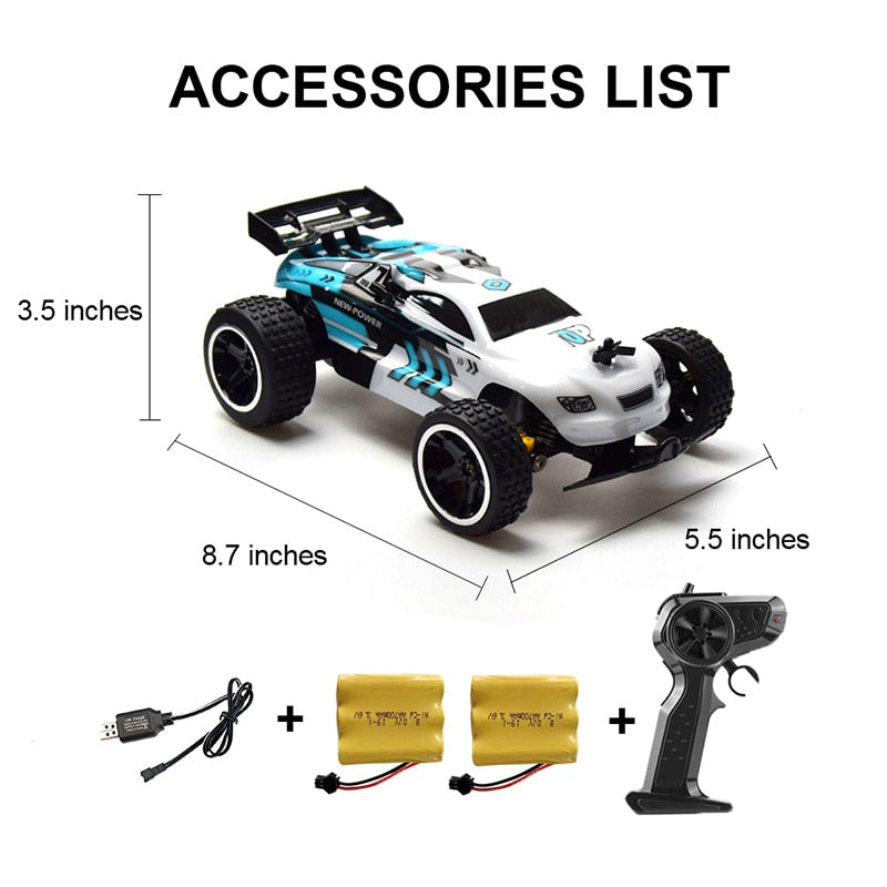 Sinovan RC Car 20km/h High Speed Car Radio Controled Machine 1:18 Remote Control Car Toys For Children Kids Gifts RC Drift