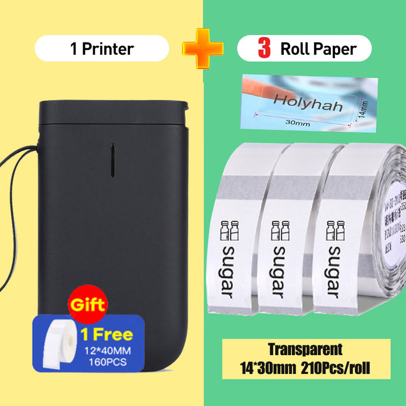 Niimbot Tragbarer Thermo-Etikettendrucker Pocket Mini Wireless Barcode Printer Bluetooth-Verbindung für Handy Android iOS Ho