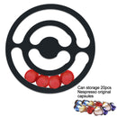 Metal Coffee Pods Holder Aluminum Mirro-Plating Stand Coffee Capsule Storage Rack Nespresso Coffee Capsulas Stand For Nespresso